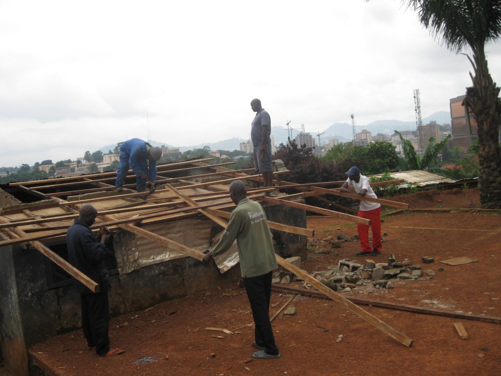 Travaux de réfection de la toiture